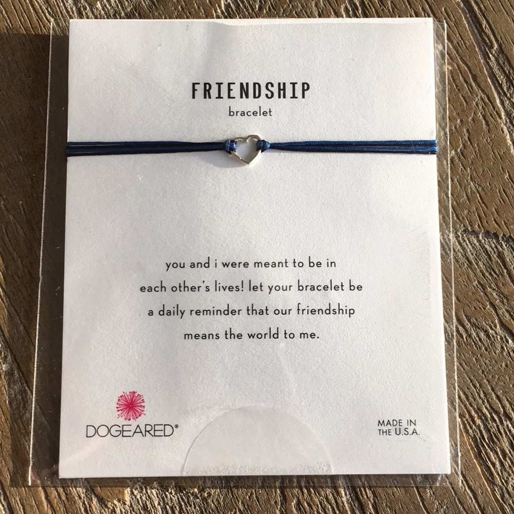 New DOGEARED Friendship Bracelet